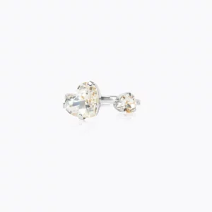 Caroline Svedbom Amour Ring / Crystal - Rhodium
