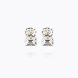 Caroline Svedbom Cleo Örhängen/ Crystal - Rhodium