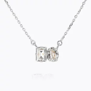Caroline Svedbom Cleo Halsband / Crystal - Rhodium