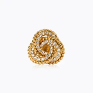 Caroline Svedbom Juliette Ring / Crystal - Guld