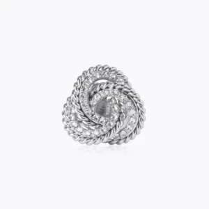 Caroline Svedbom Juliette Ring / Crystal - Rhodium