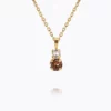 Caroline Svedbom Leah Halsband / ReCreated Topaz Combo - Guld