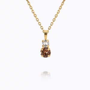 Caroline Svedbom Leah Halsband / ReCreated Topaz Combo - Guld