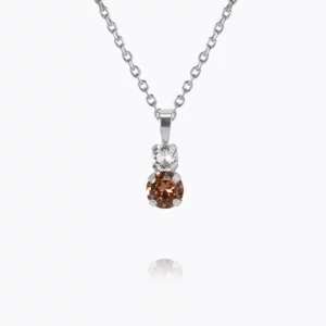 Caroline Svedbom Leah Halsband / ReCreated Topaz Combo - Rhodium