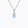 Caroline Svedbom Leah Halsband / Sky Combo - Rhodium