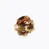 Caroline Svedbom Mini Carolina Ring / ReCreated Topaz Combo - Guld