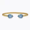 Caroline Svedbom Mini Drop Armband/ Denim Ignite - Guld