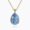 Caroline Svedbom Mini Drop Halsband/ Denim Ignite - Guld