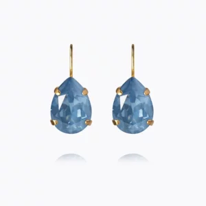 Caroline Svedbom Mini Drop Clasp Örhängen/ Denim Ignite - Guld