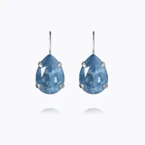 Caroline Svedbom Mini Drop Clasp Örhängen/ Denim Ignite - Rhodium