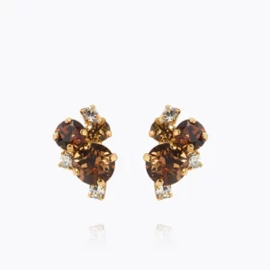Caroline Svedbom Molly Örhängen/ ReCreated Topaz Combo - Guld
