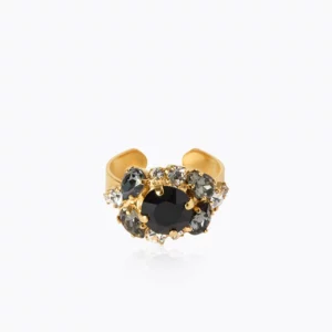Caroline Svedbom Molly Ring / Jet Combo - Guld