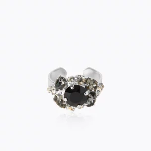 Caroline Svedbom Molly Ring / Jet Combo - Rhodium