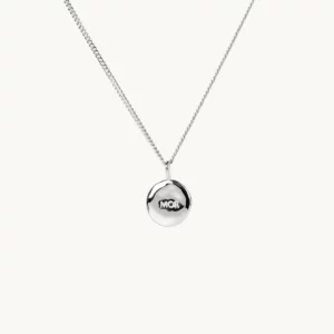 Emma Israelsson MOR Organic Coin Silver Halsband