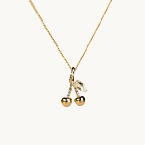 Emma Israelsson Cherries Love Halsband Guld