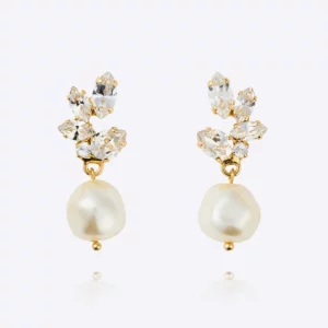Caroline Svedbom Pearls Of Promise Örhängen / Crystal - Guld